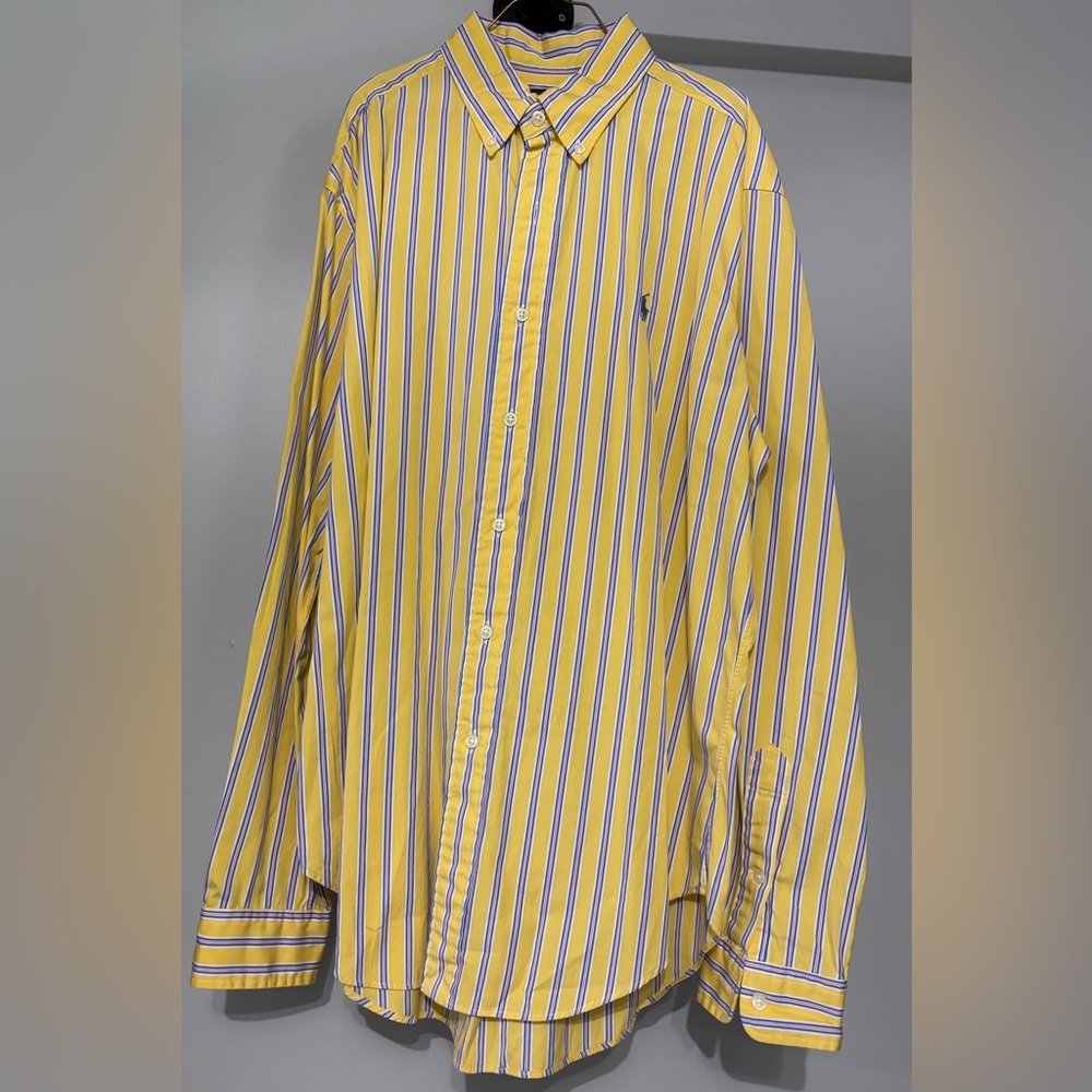 Ralph Lauren Long Sleeve Button Down Polo